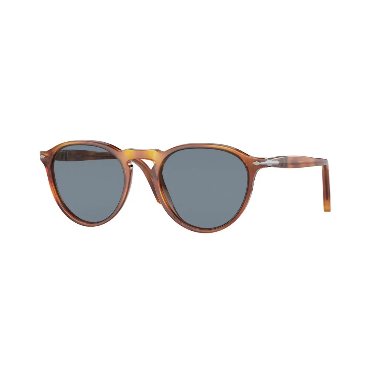 Persol PO3286S 96 56 Terra Di Siena Light Blue 51 mm Unisex Sunglasses