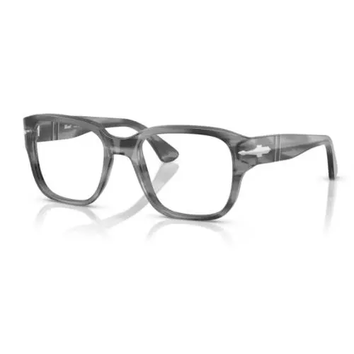 Persol 0PO3374V 1192 Striped Grey Square 51 mm Men`s Eyeglasses