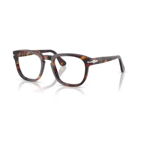 Persol 0PO3376V 24 Havana Square 50 mm Men`s Eyeglasses