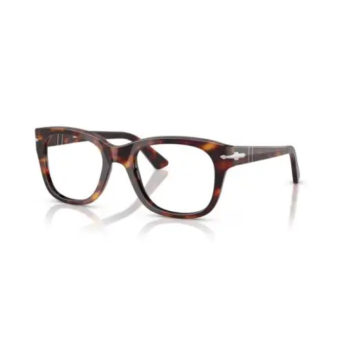 Persol 0PO3372V 24 Havana Squared 53 mm Men`s Eyeglasses