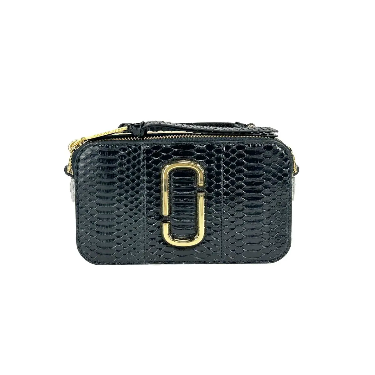 Marc Jacobs The Snapshot Snake Skin Crossbody Bag