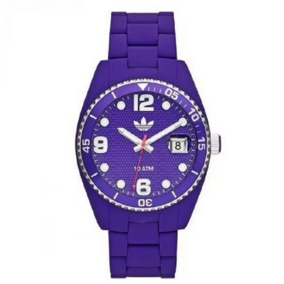 In Case  Brisbane Purple Dial Purple Polyurethane Watch ADH6178 by Adidas