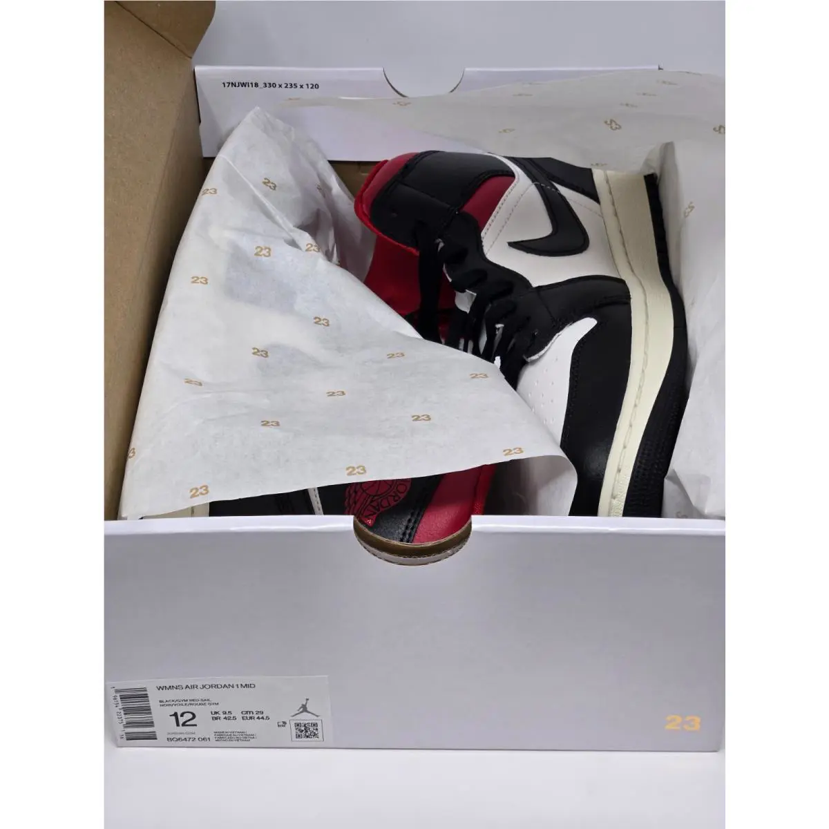 Nike shoes - Nike Air Jordan 1 - Air - BQ6472-061 - Black 7