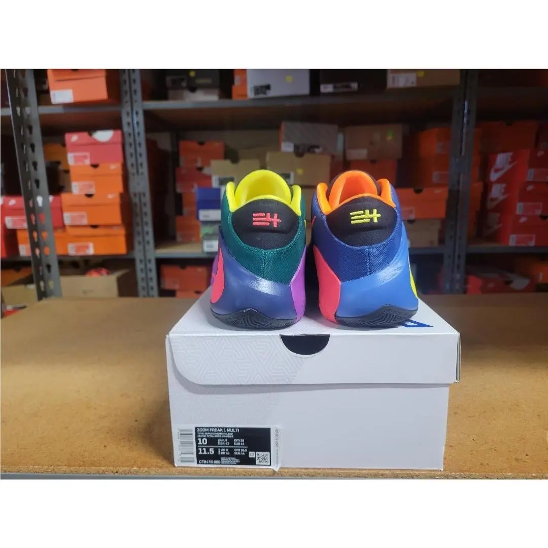 Nike shoes Zoom Freak - Total Orange Dynamic Yellow 9