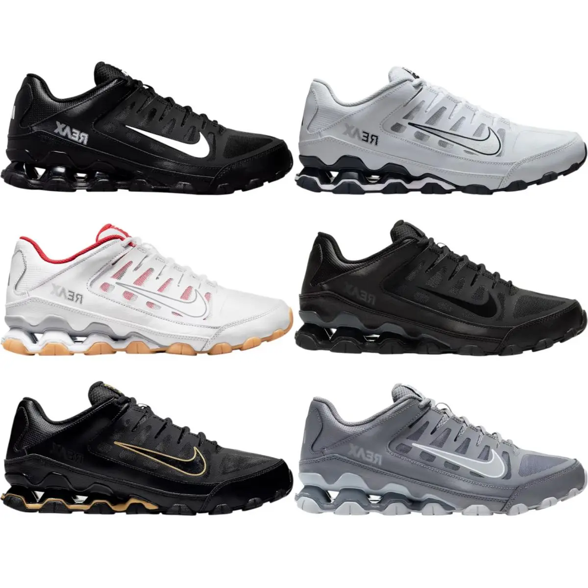 Nike shoes - Nike Reax 8 TR - Reax - Black/Black/Metallic Gold 34