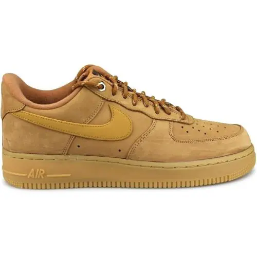 Men`s Nike Air Force 1 `07 WB Flax/wheat-gum Light Brown CJ9179 200 - Flax/Wheat-Gum Light Brown