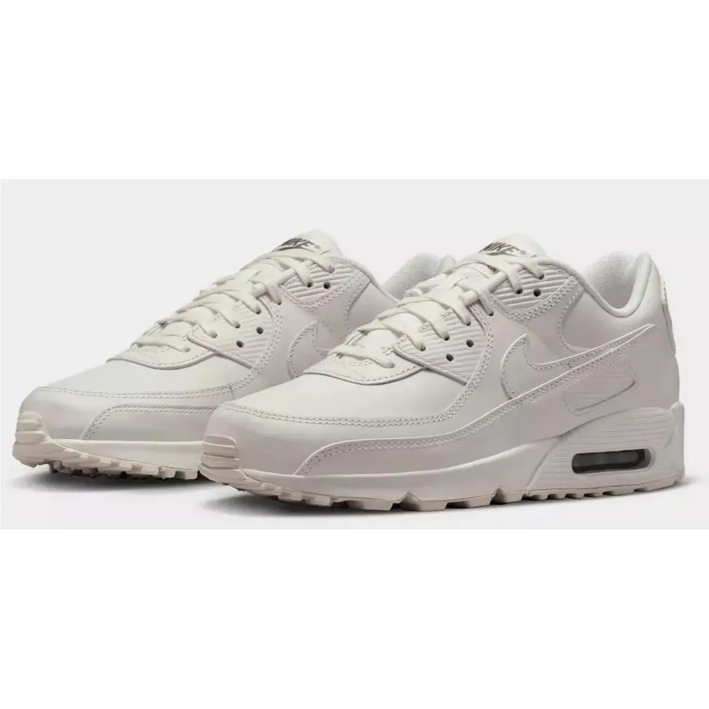 Nike shoes - Nike Air Max 90 - Air Max - IF5446 003 - Phantom/Medium Olive/Phantom, Maufacturer: White/Photon Dust/Light Smoke Grey 8
