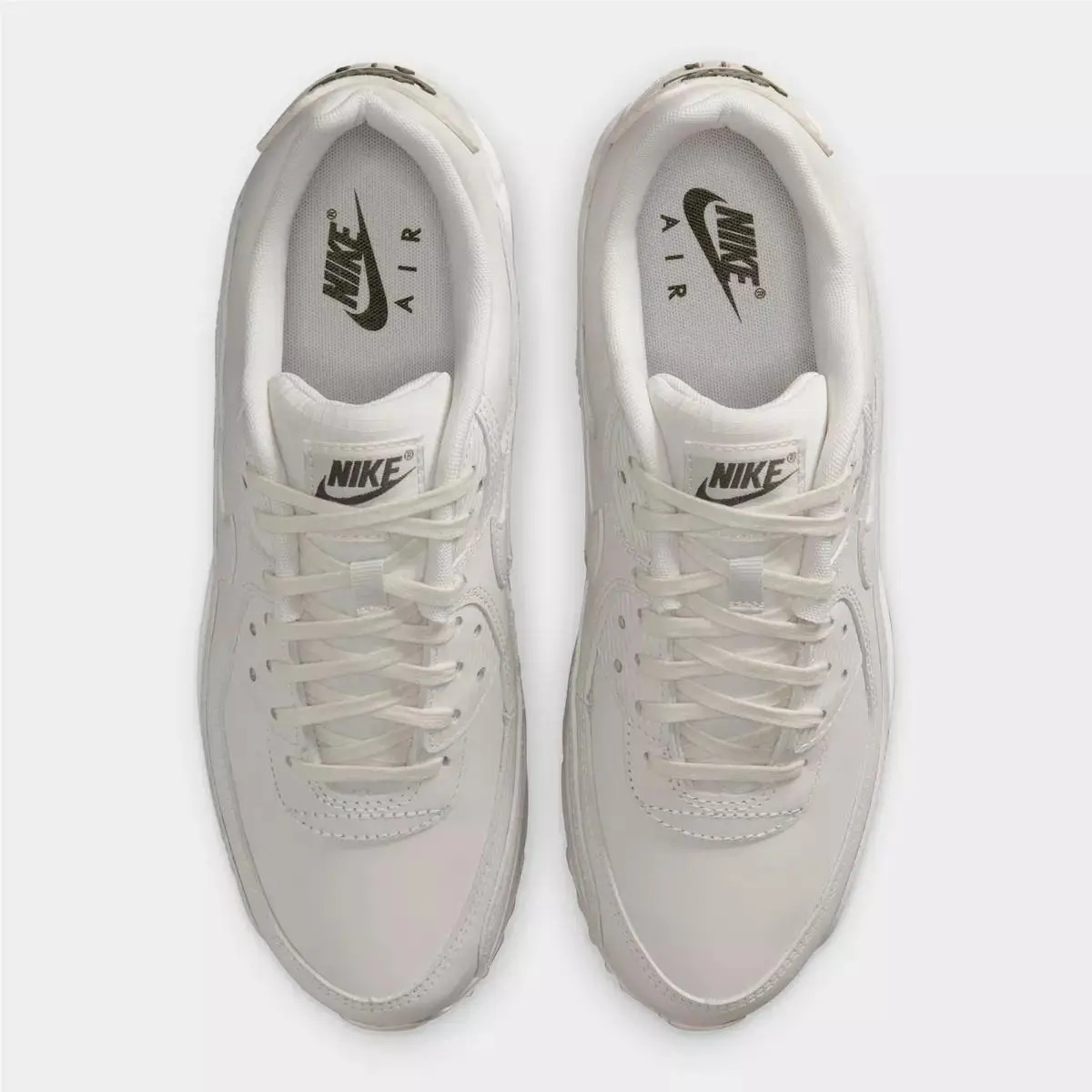 Nike shoes - Nike Air Max 90 - Air Max - IF5446 003 - Phantom/Medium Olive/Phantom, Maufacturer: White/Photon Dust/Light Smoke Grey 10