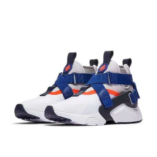 Nike Air Huarache City AH6787-100 Women`s US 6.5 White Lifestyle Shoes GBNC1217 - White