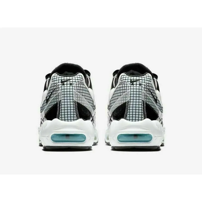 Nike shoes - Nike Air Max 95 LV8 - AO2450-100 - White/Black/Blue Gaze, s: White/Black/Blue Gaze, Manufacturer: White/Black/Blue Gaze 8