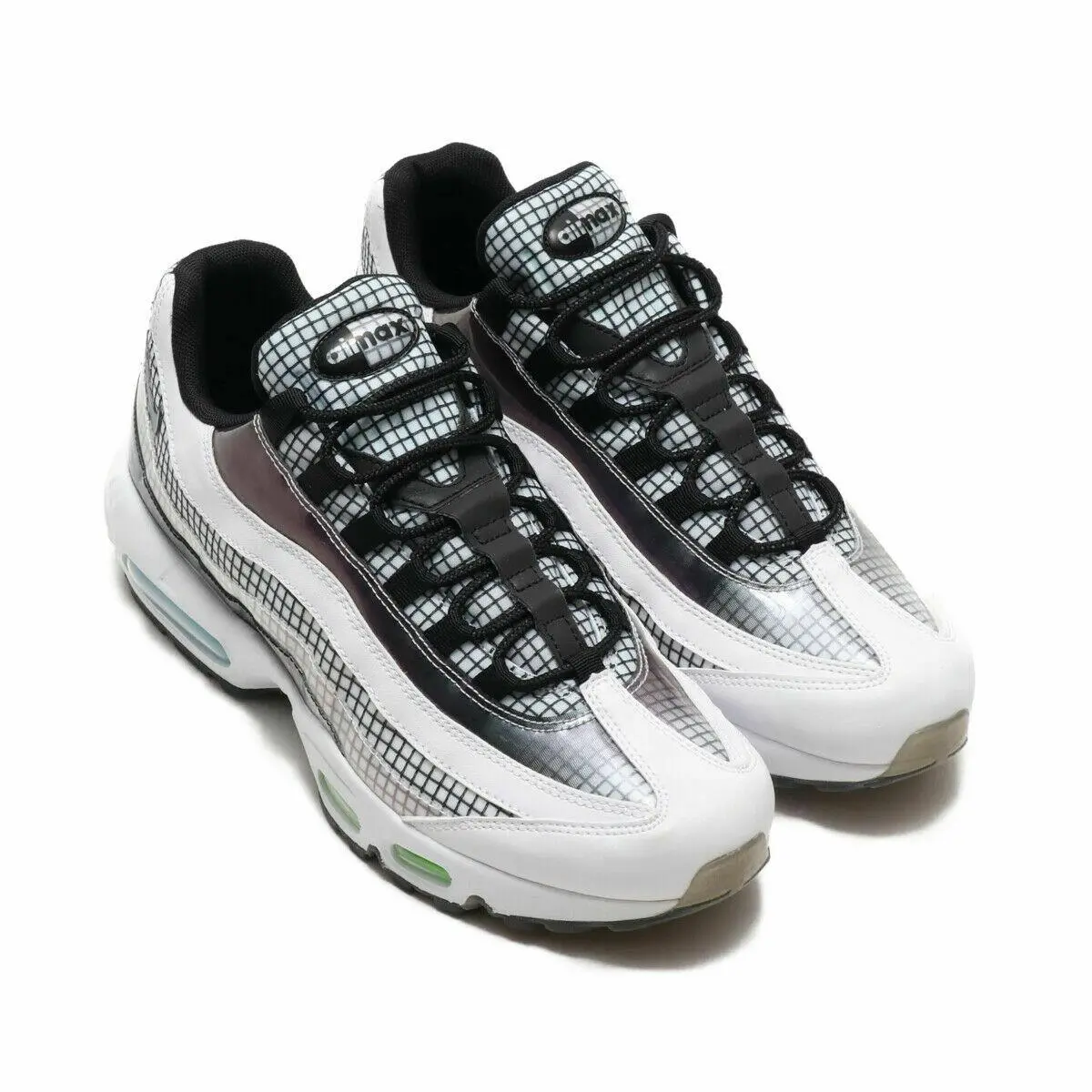 Nike shoes - Nike Air Max 95 LV8 - AO2450-100 - White/Black/Blue Gaze, s: White/Black/Blue Gaze, Manufacturer: White/Black/Blue Gaze 5