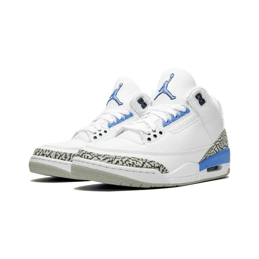Nike shoes - Air Jordan 3 - Air - CT8532 104 - White/Valor Blue/Tech Grey 1
