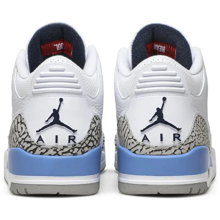 Nike shoes - Air Jordan 3 - Air - CT8532 104 - White/Valor Blue/Tech Grey 2
