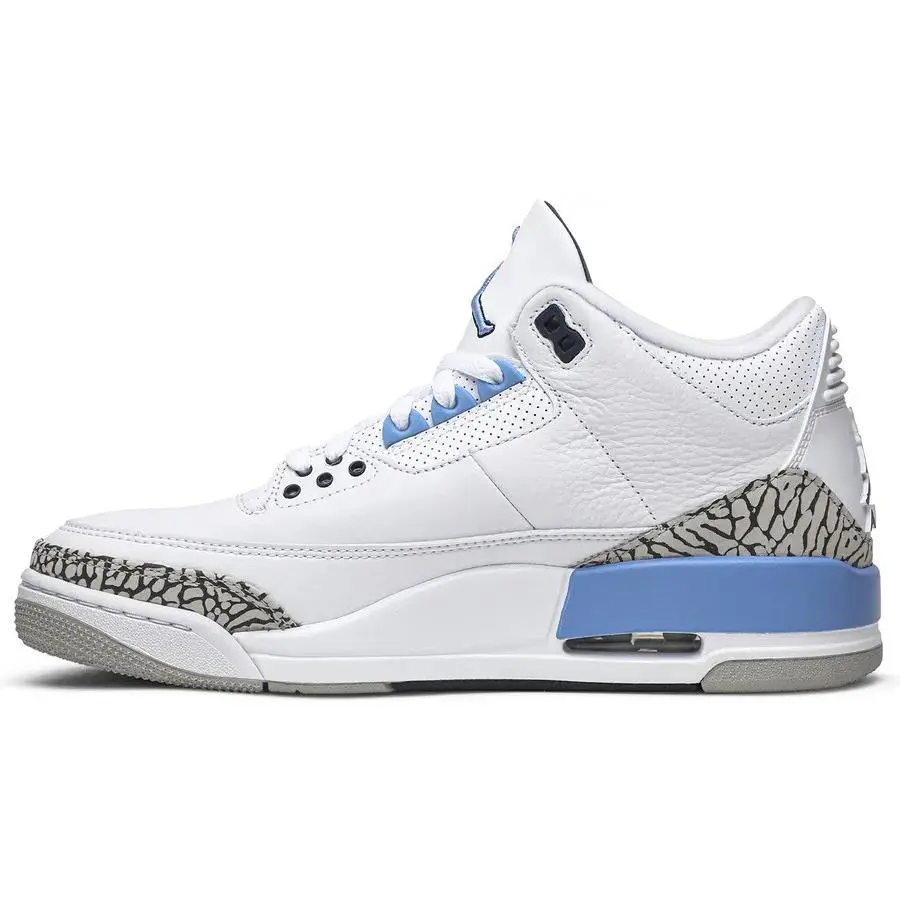 Nike shoes - Air Jordan 3 - Air - CT8532 104 - White/Valor Blue/Tech Grey 5