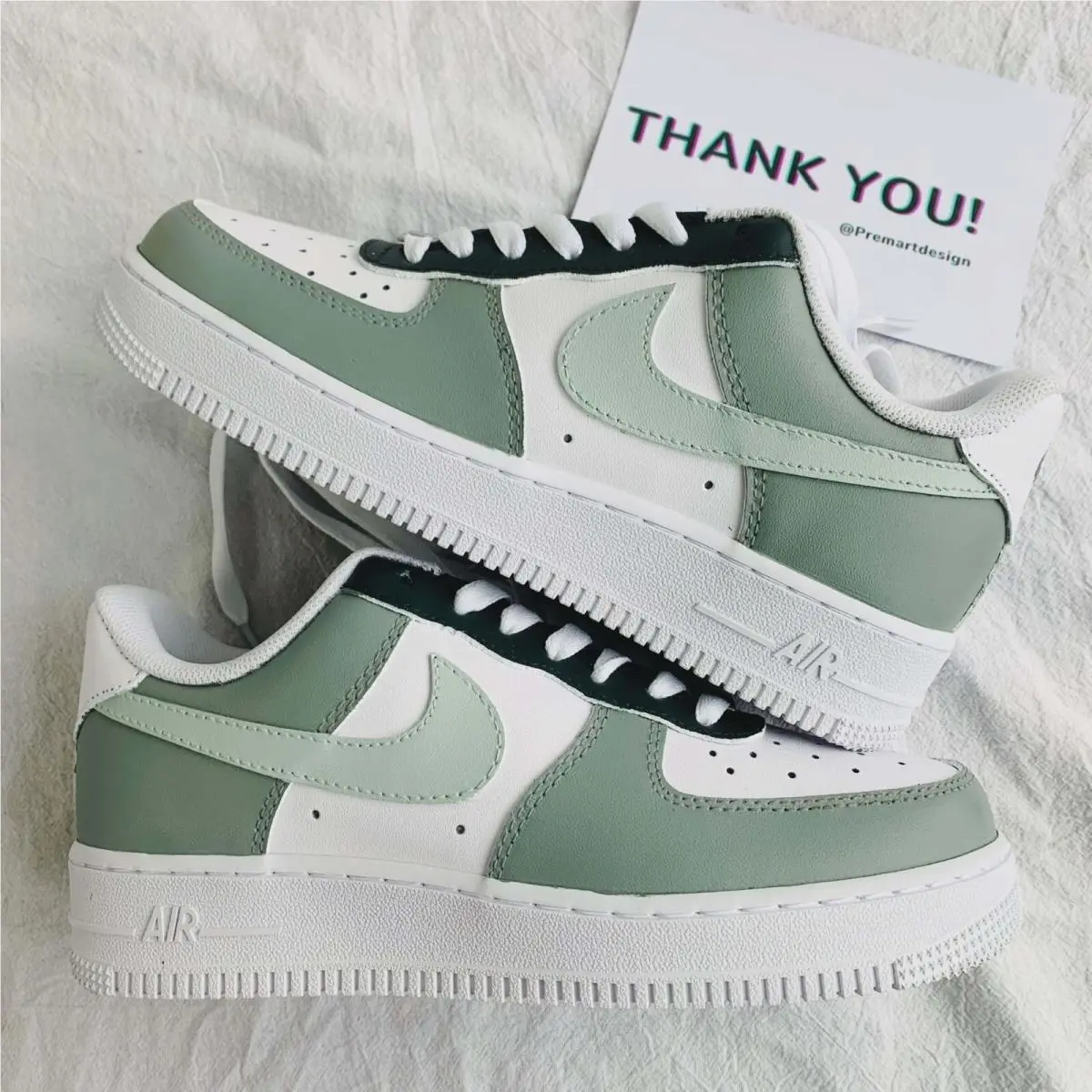 Nike shoes - Nike Air Force 1 - Air Force - DD8959-100 - Green 15