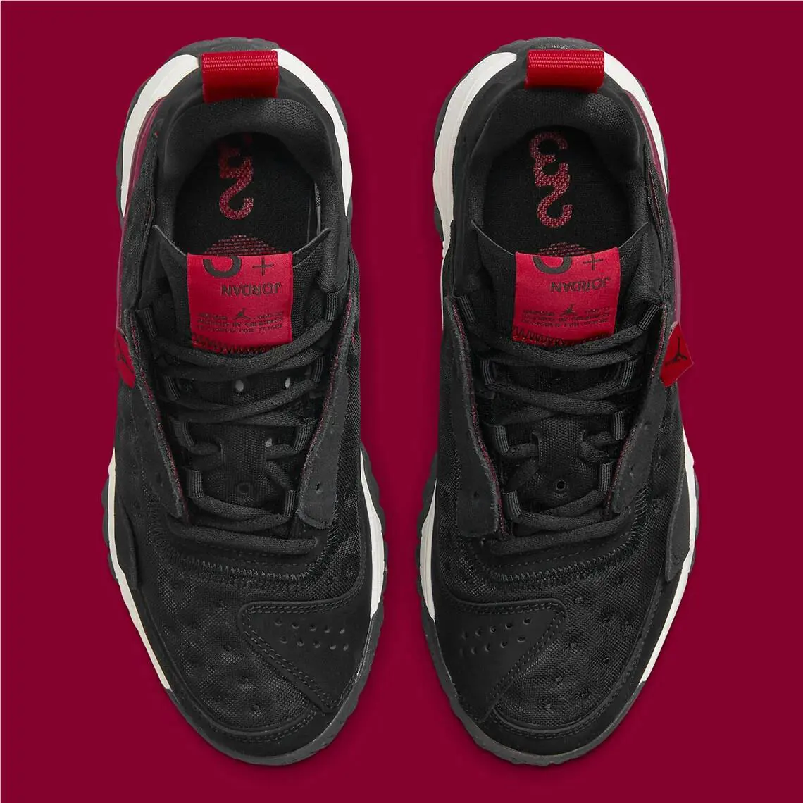 Nike shoes - Jordan Delta 2 - Delta - CW0913-006 - black/chile red 6