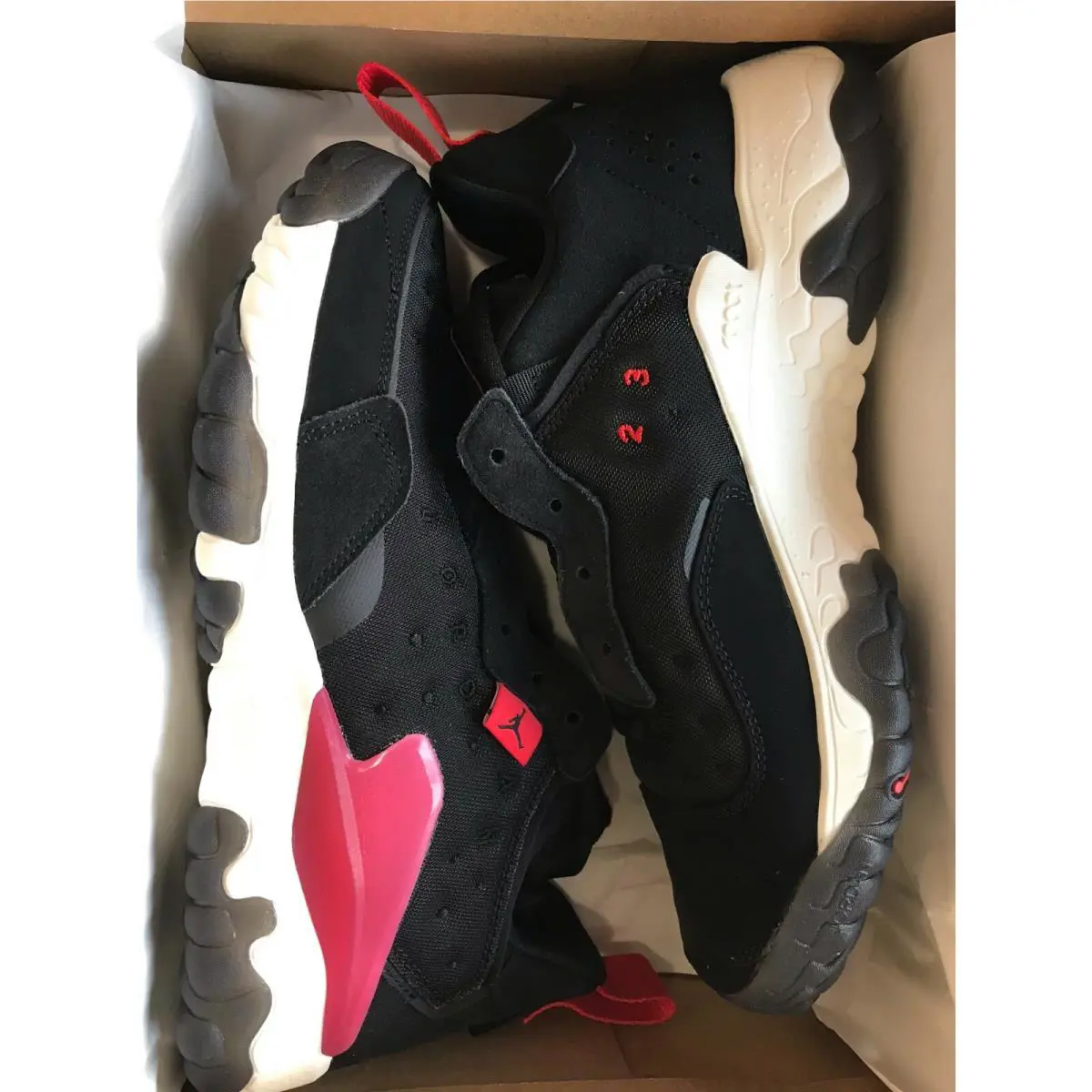 Nike shoes - Jordan Delta 2 - Delta - CW0913-006 - black/chile red 7