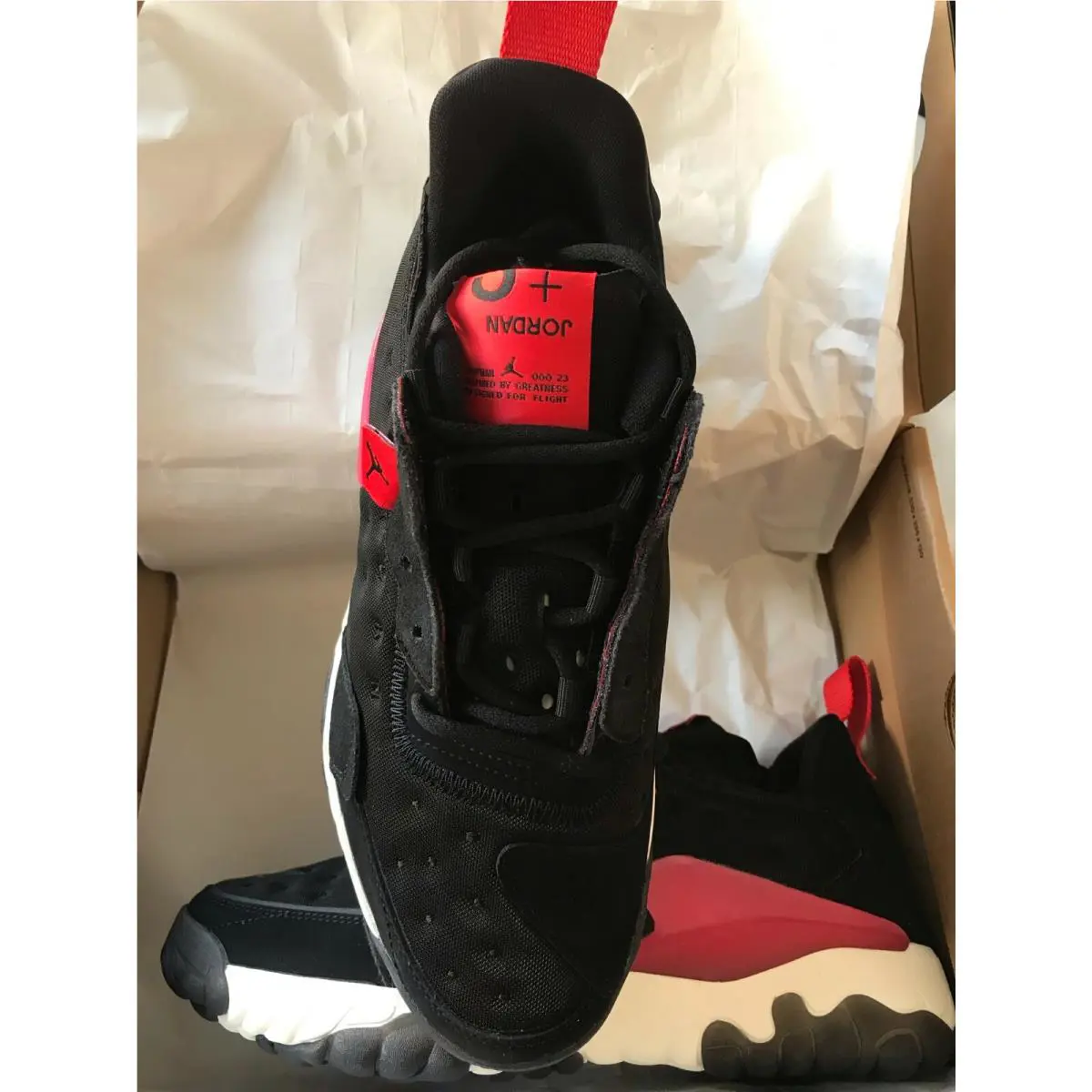 Nike shoes - Jordan Delta 2 - Delta - CW0913-006 - black/chile red 20
