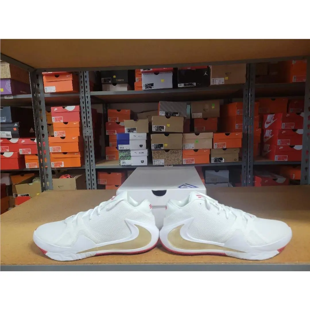 Nike shoes - Nike Zoom Freak 1 - Zoom Freak - BQ5422-100 - White Metallic Gold 0