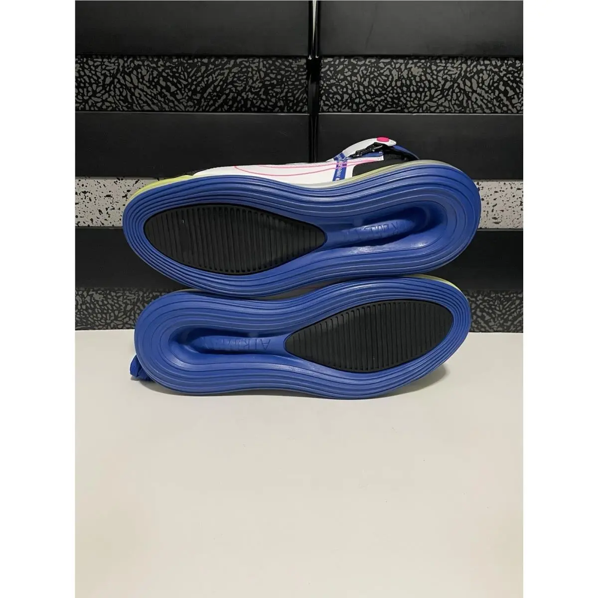 Nike shoes - Nike Air Max 720 Saturn - AO2110-101 - White/Pink Blast-Black 3
