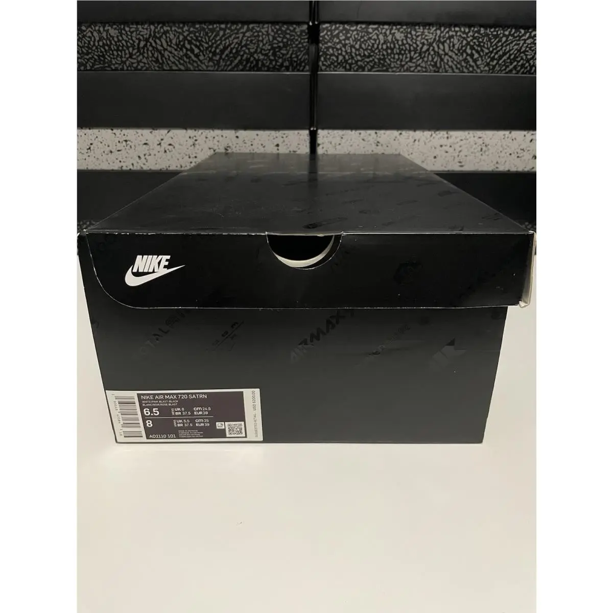 Nike shoes - Nike Air Max 720 Saturn - AO2110-101 - White/Pink Blast-Black 5