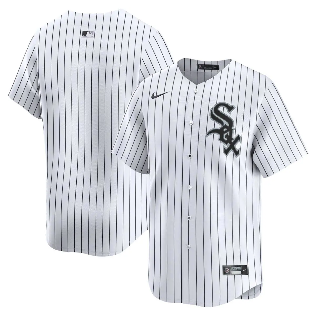 Mens Nike Mlb Chicago White Sox Dri-fit Adv Home Limited Player Jersey - White Sox - White