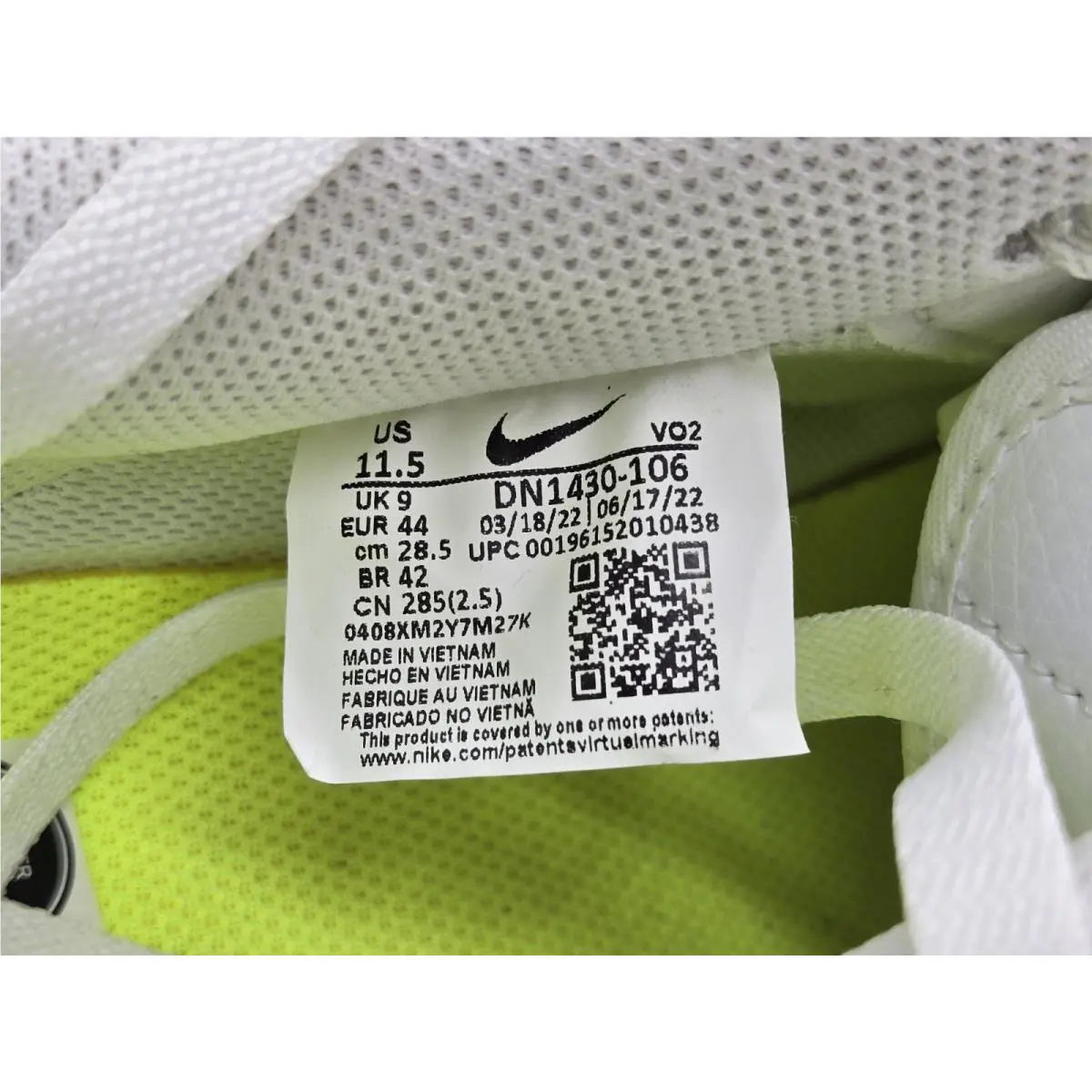 Nike shoes - Nike Air Force 1 - Air Force - DN1430-106 - White 8