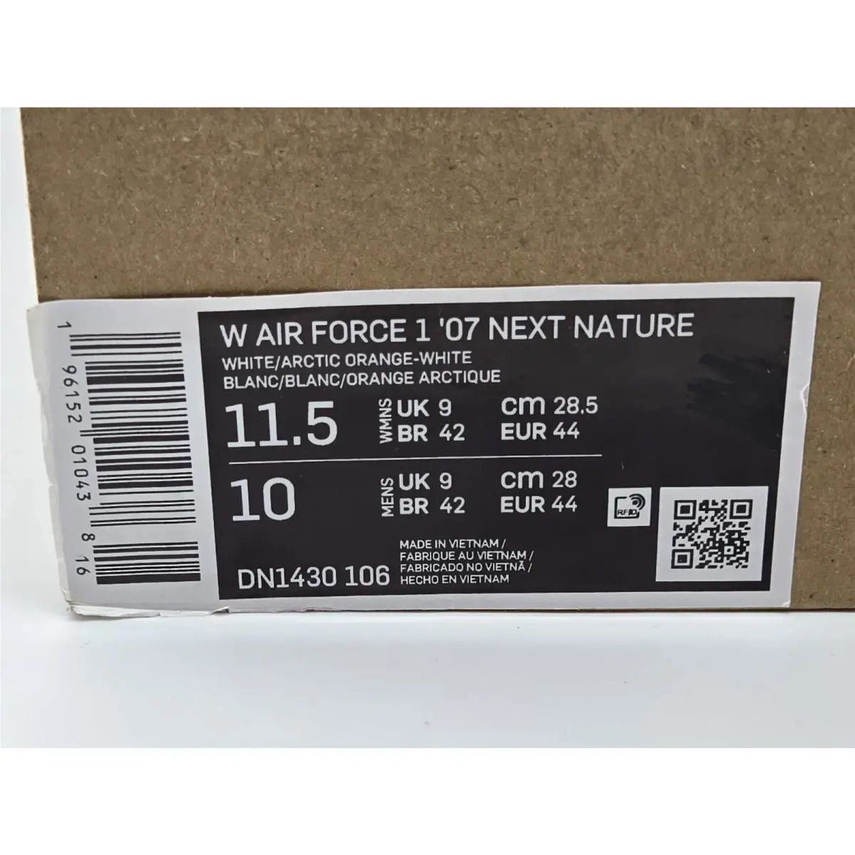 Nike shoes - Nike Air Force 1 - Air Force - DN1430-106 - White 10