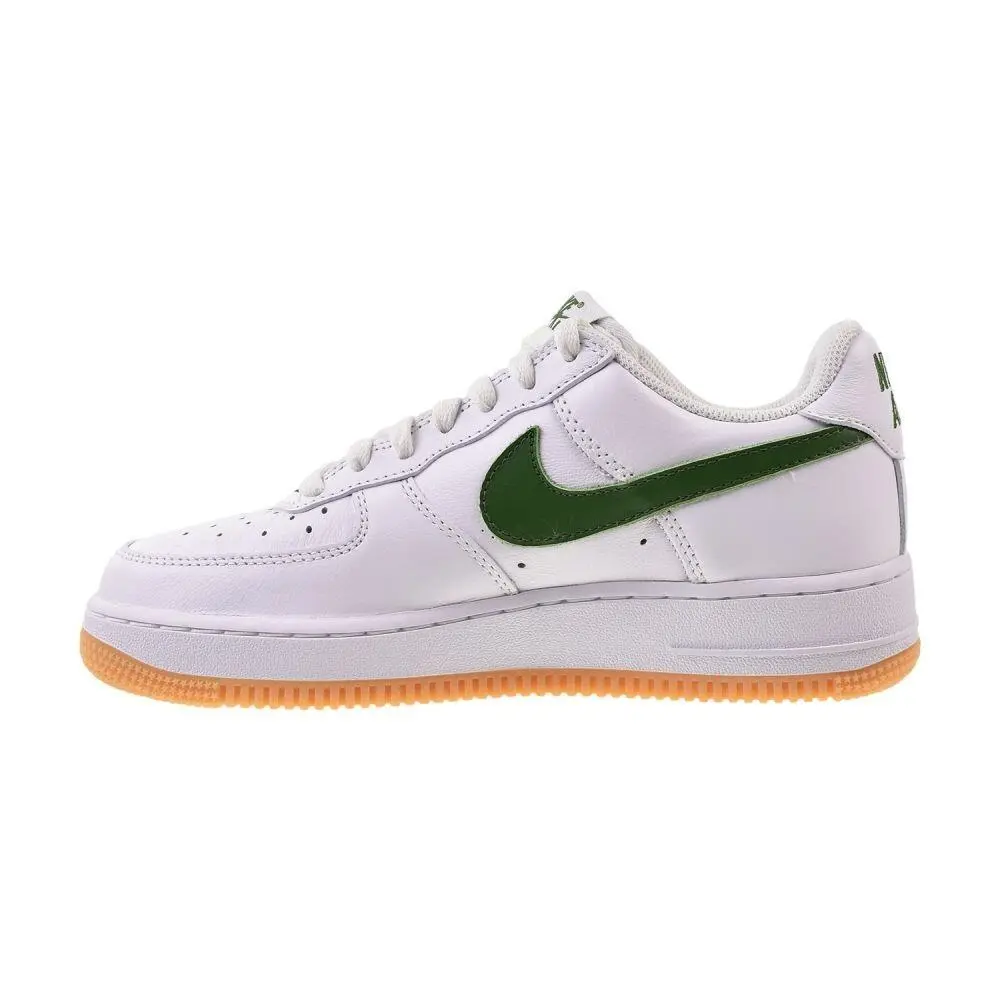 Nike shoes - White/Forest Green/Gum Yellow 8