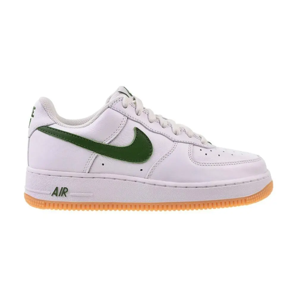 Nike shoes - White/Forest Green/Gum Yellow 5