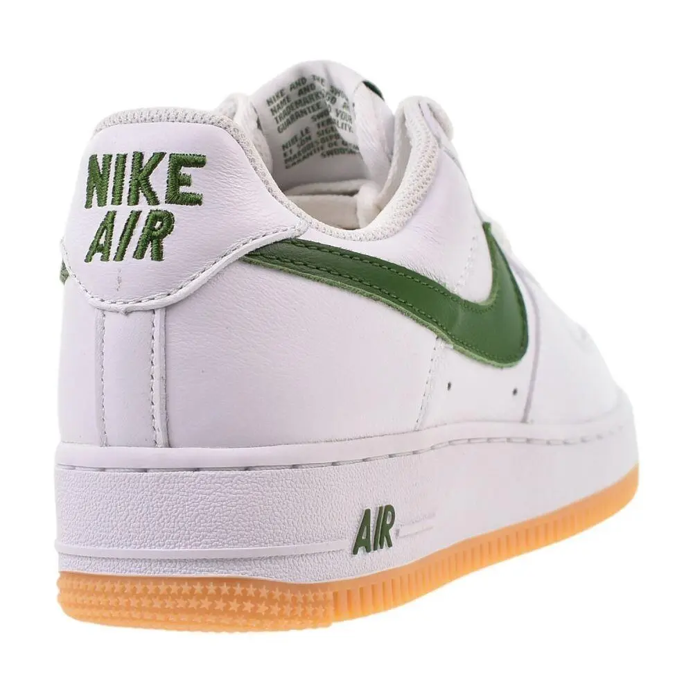 Nike shoes - White/Forest Green/Gum Yellow 7