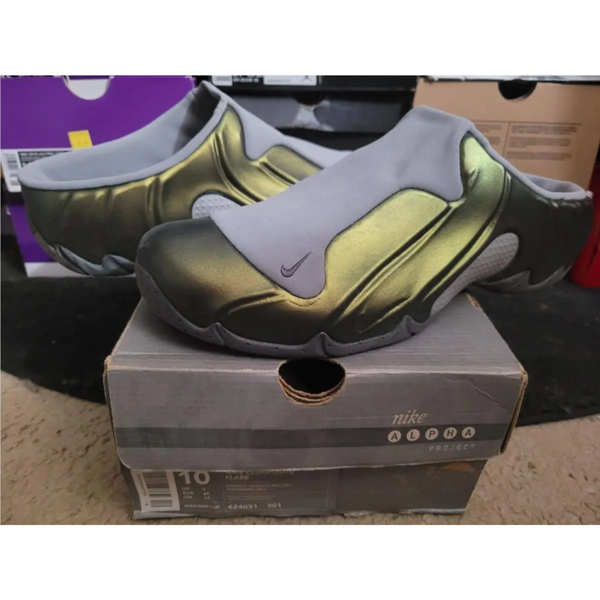 Nike shoes - Nike Clogposite - Clogposite - 624031 301 - Green 5