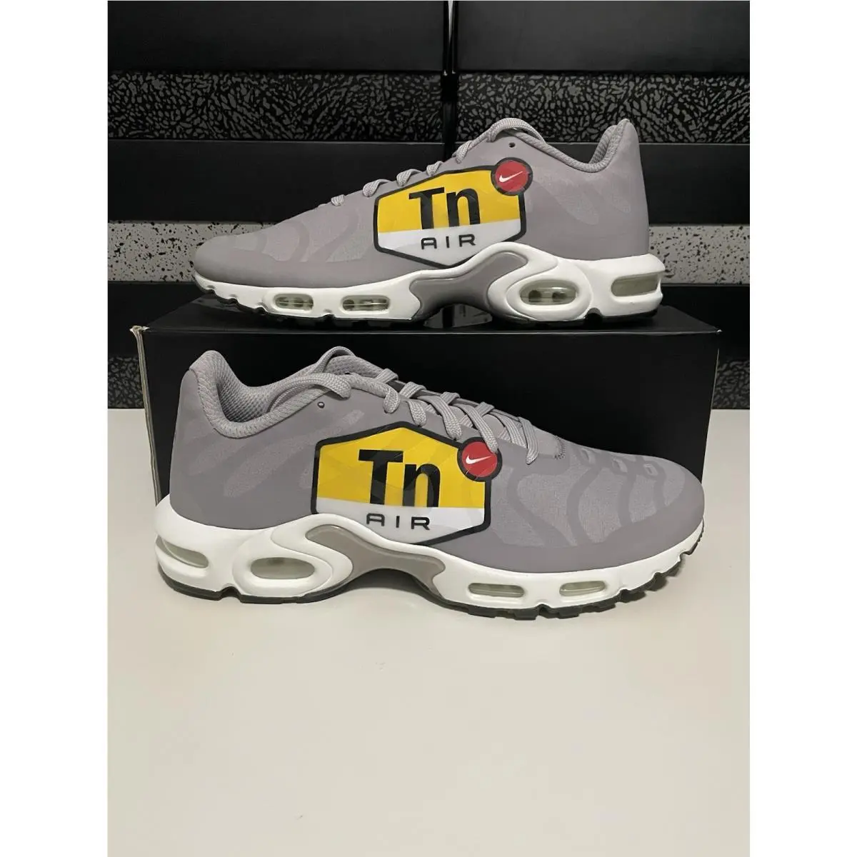 Nike Air Max Plus NS Gpx “big Logo Wolf Grey” AJ7181-001 Men`s Size 10.5-13