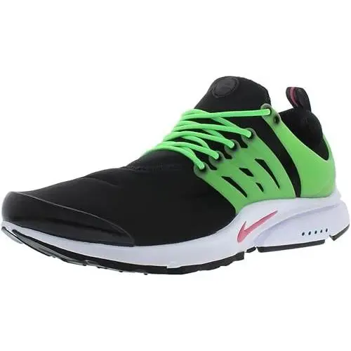 Nike N i k e Men`s Air Presto Running Shoes Sneakers Black Pink Green Strike DJ5143 - Black/Hyper Pink/White/Green Strike