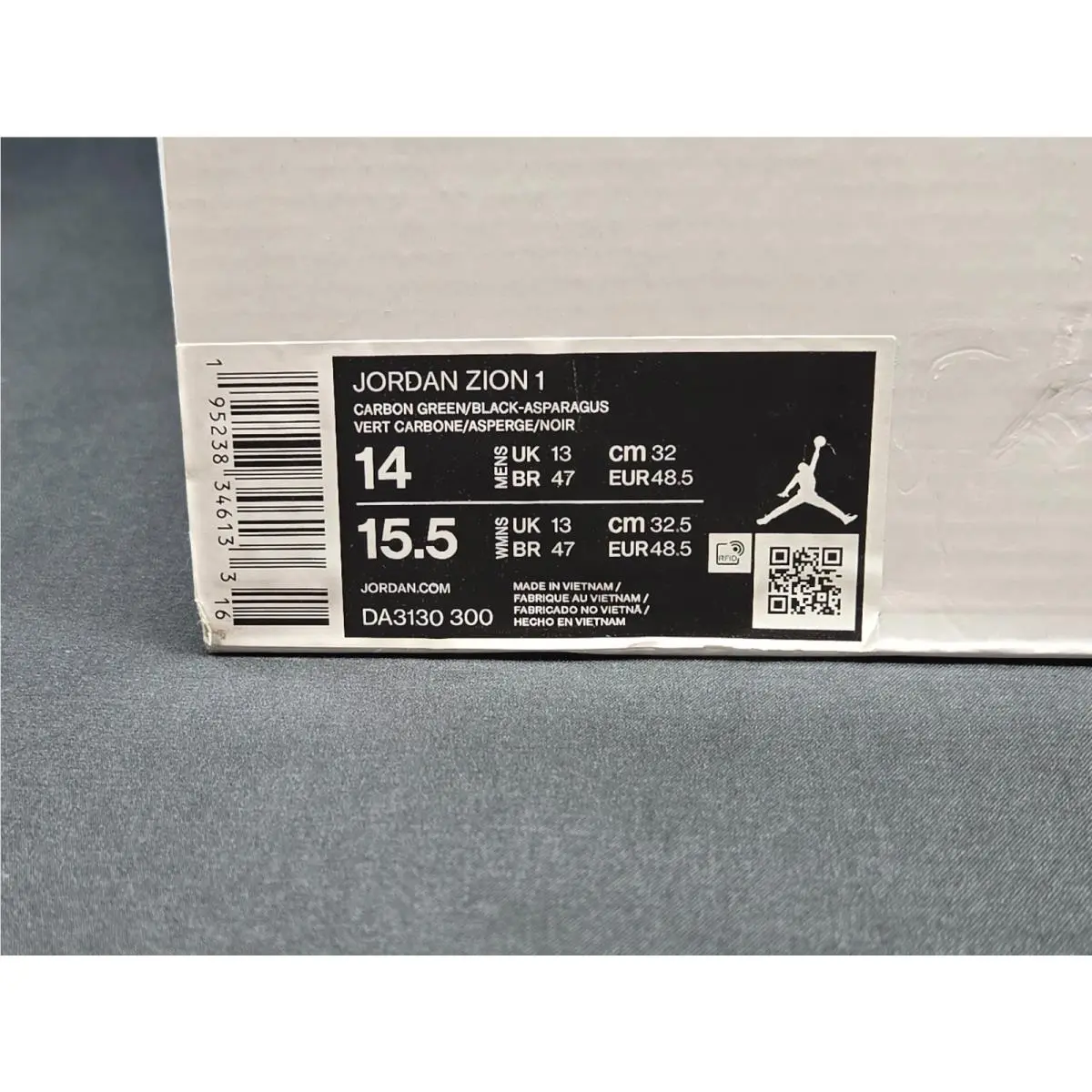 Nike shoes - Jordan Zion 1 - Zion - DA3130-300 - Green 8