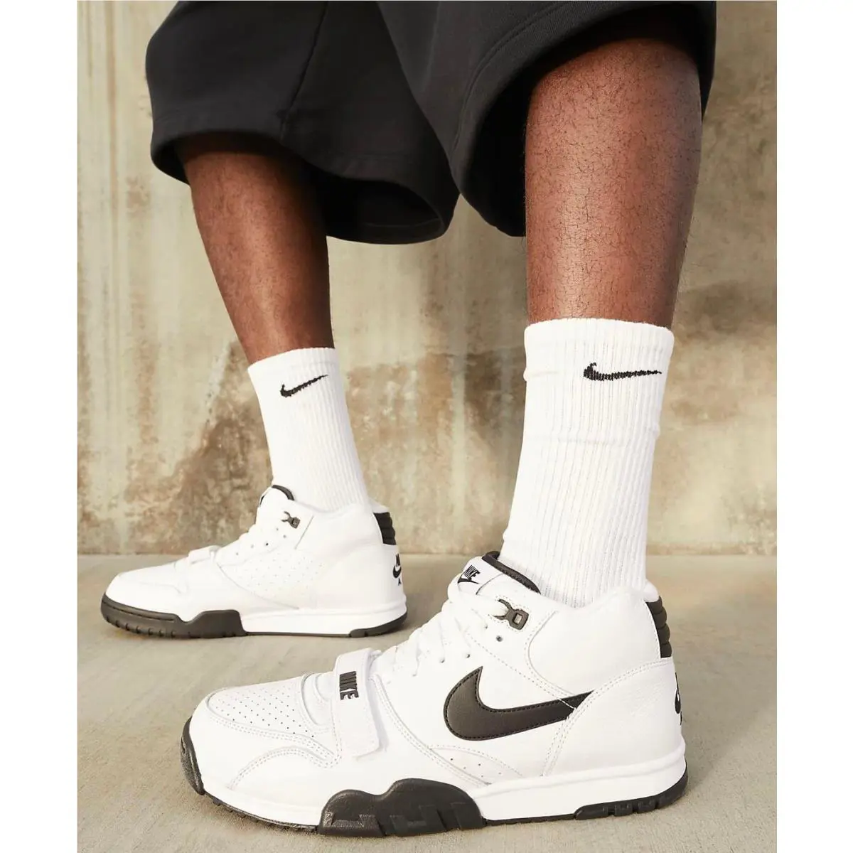 Nike shoes - Nike Air Trainer 1 - Air Trainer - FB8066-100 - White/Black 9