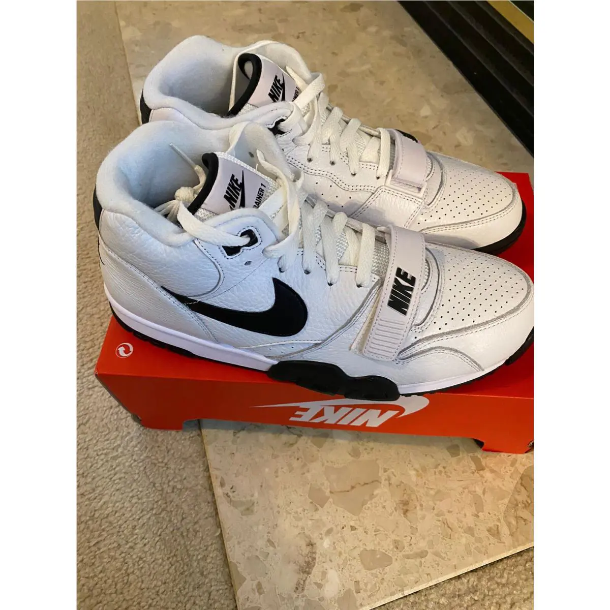 Nike shoes - Nike Air Trainer 1 - Air Trainer - FB8066-100 - White/Black 26
