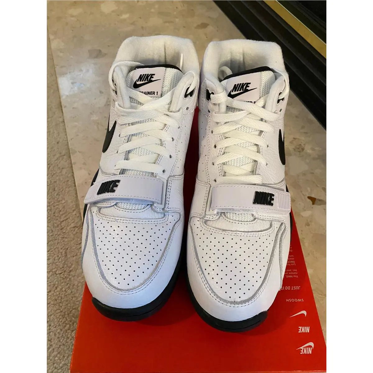 Nike shoes - Nike Air Trainer 1 - Air Trainer - FB8066-100 - White/Black 29