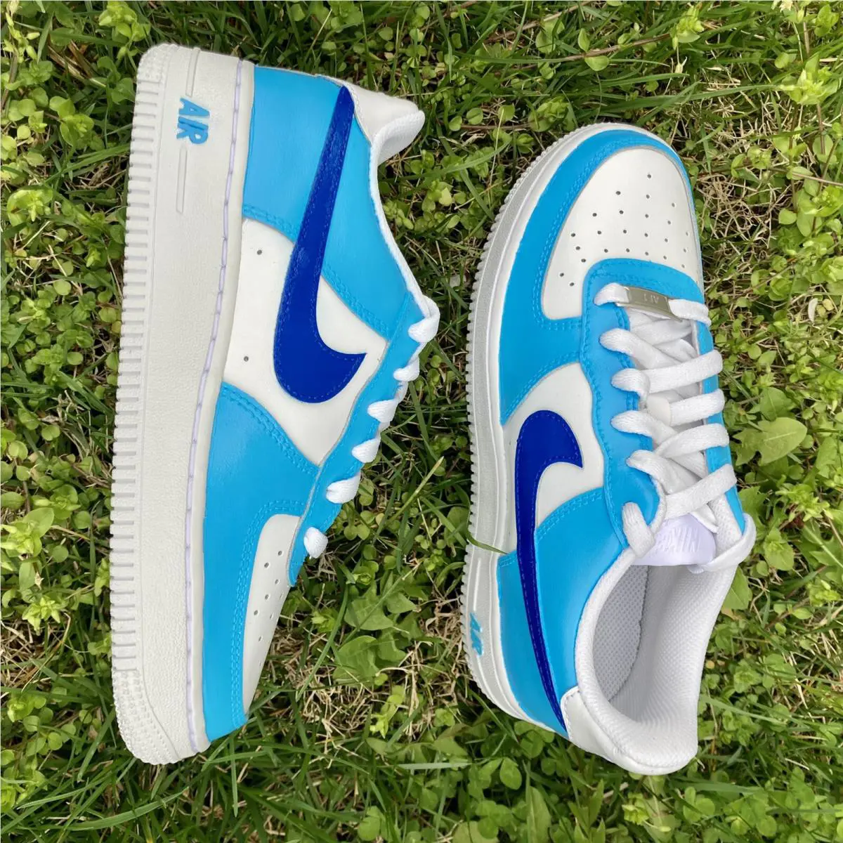 Nike shoes - Nike Air Force 1 - Air Force - CW2288-111 - Blue, Two Tone: Two Tone Blue Light Dark 1