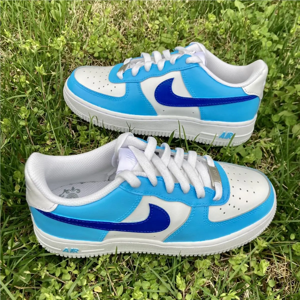 Nike shoes - Nike Air Force 1 - Air Force - CW2288-111 - Blue, Two Tone: Two Tone Blue Light Dark 6