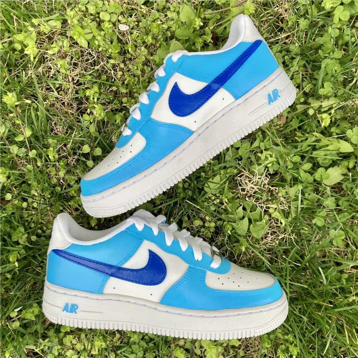 Nike shoes - Nike Air Force 1 - Air Force - CW2288-111 - Blue, Two Tone: Two Tone Blue Light Dark 10