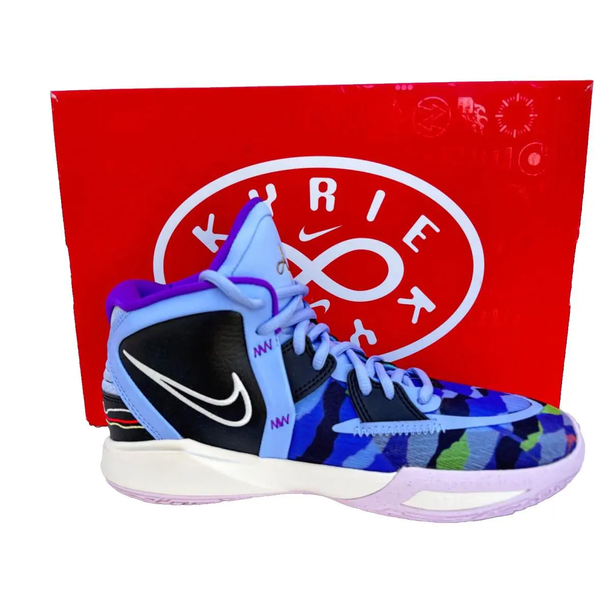 Nike shoes - NIKE KYRIE INFINITY GS - KYRIE INFINITY - NIKE DD0334-400 - Aluminum/Sail/Black 3