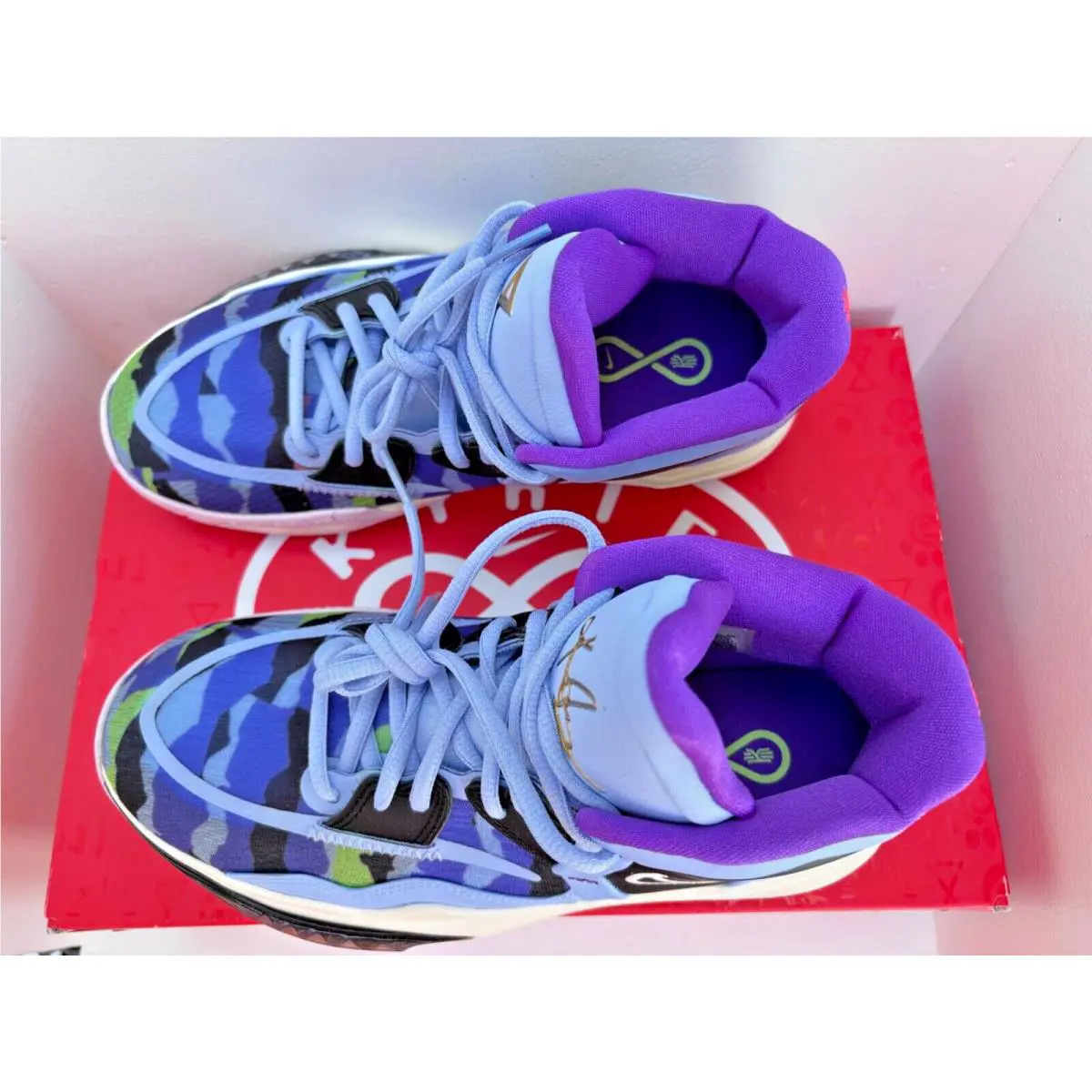 Nike shoes - NIKE KYRIE INFINITY GS - KYRIE INFINITY - NIKE DD0334-400 - Aluminum/Sail/Black 5