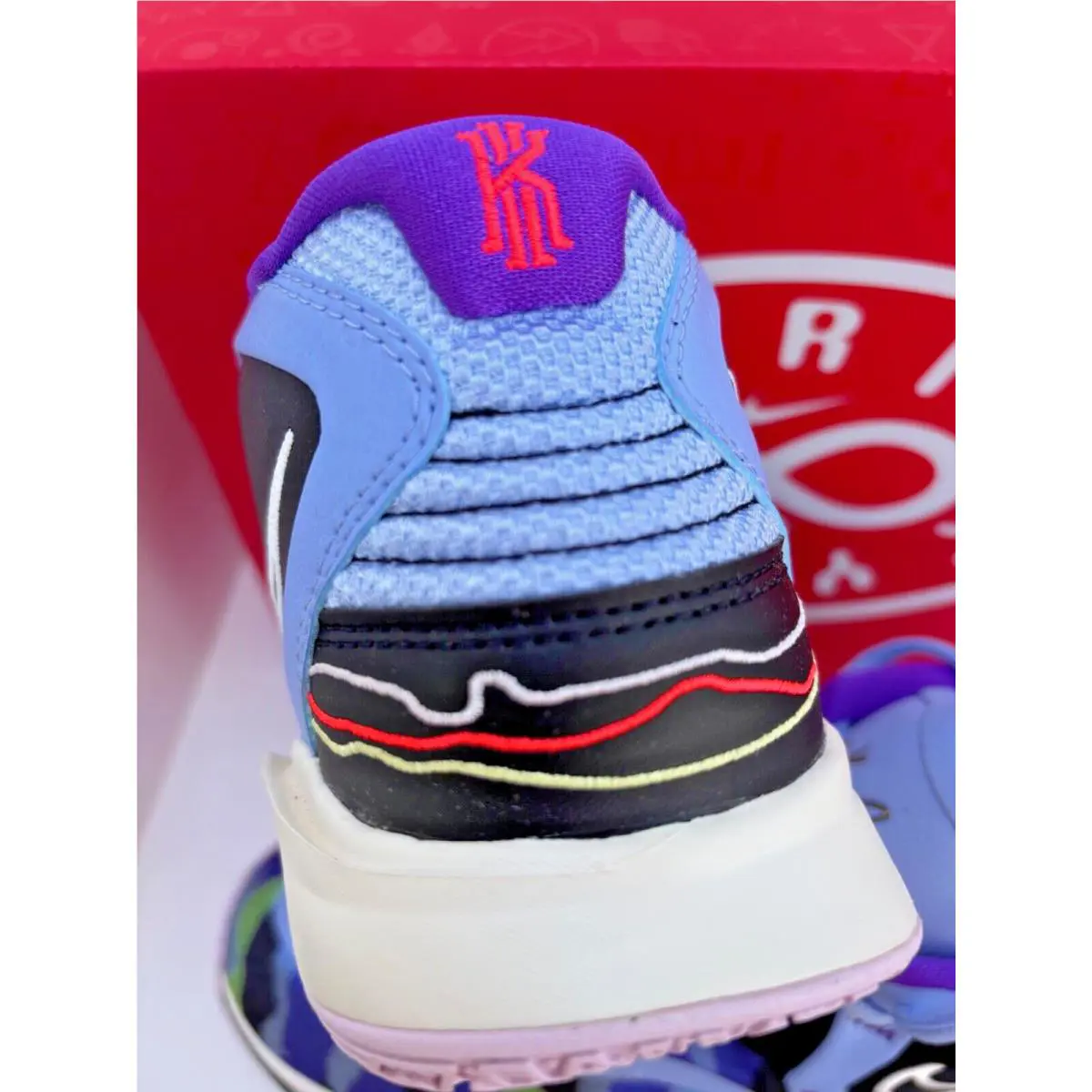 Nike shoes - NIKE KYRIE INFINITY GS - KYRIE INFINITY - NIKE DD0334-400 - Aluminum/Sail/Black 7