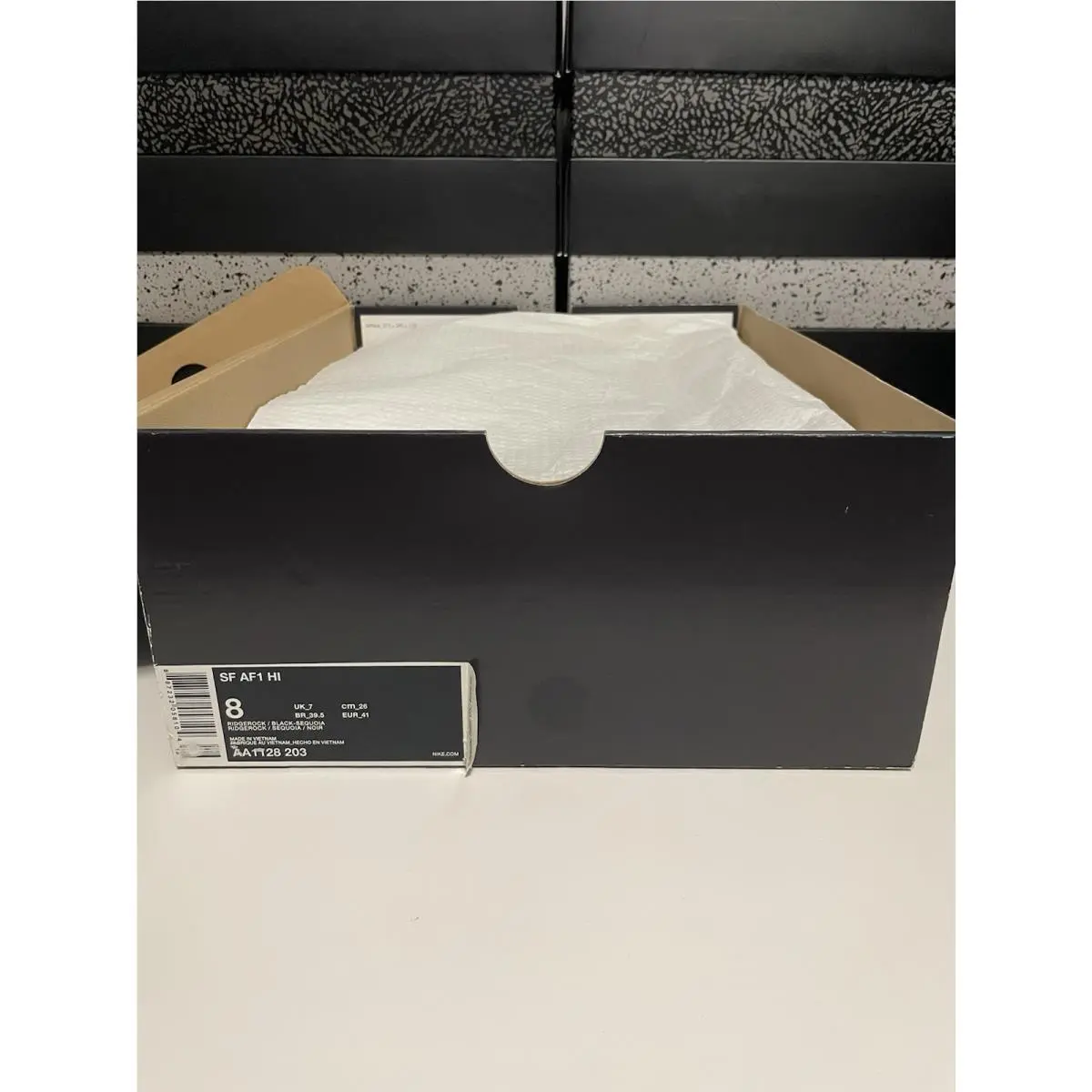 Nike shoes - Nike SF Air Force 1 High - AA1128-203 - Ridgerock/Black-Sequoia 11