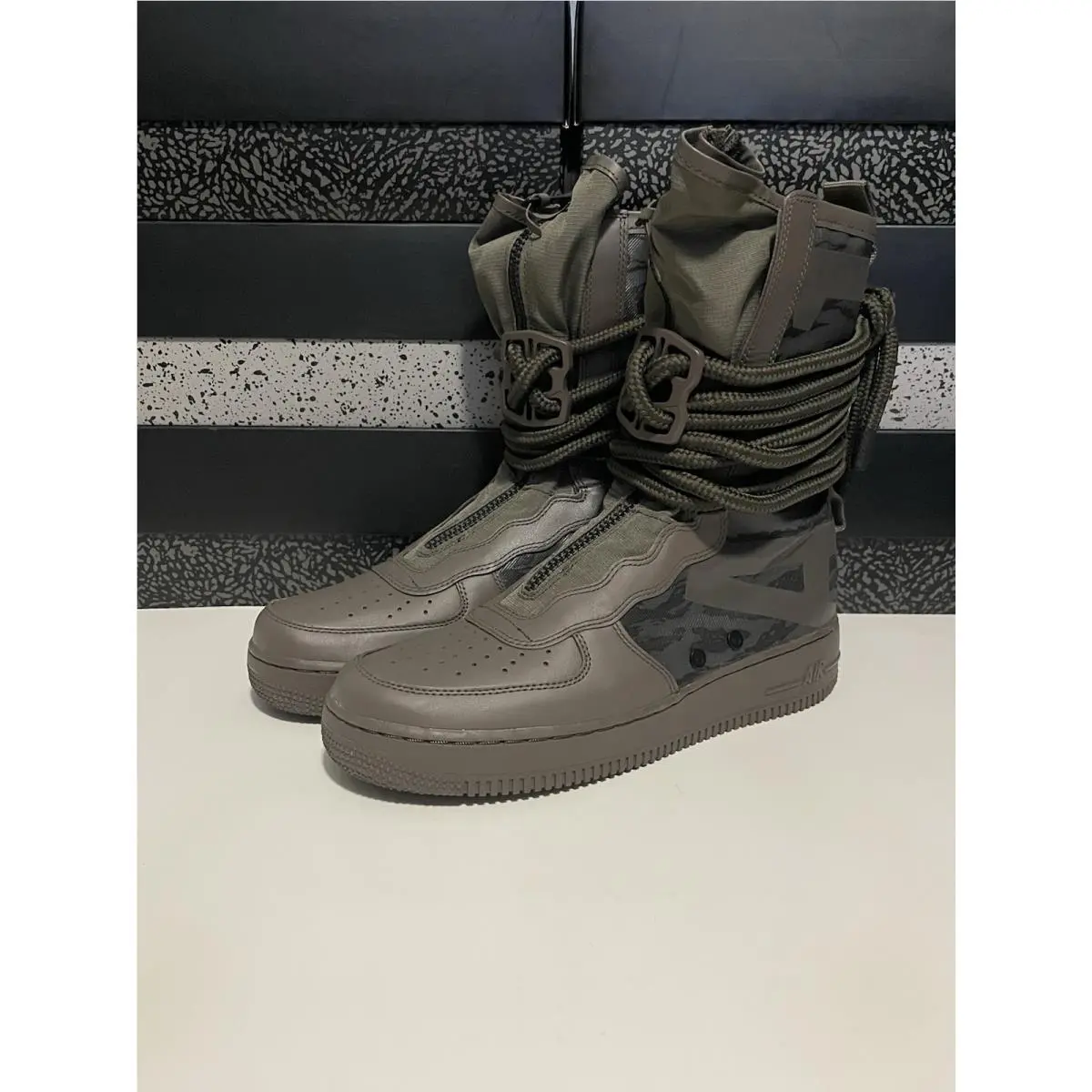 Nike shoes - Nike SF Air Force 1 High - AA1128-203 - Ridgerock/Black-Sequoia 6