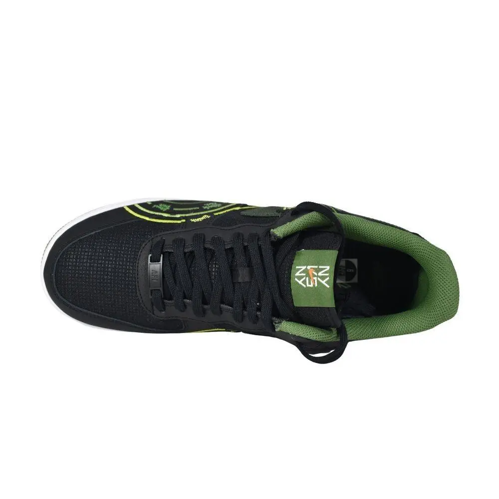 Nike shoes - Nike Air Force 1 - Air Force - DV2123-001 - Black/Carbon Green-Treeline 1