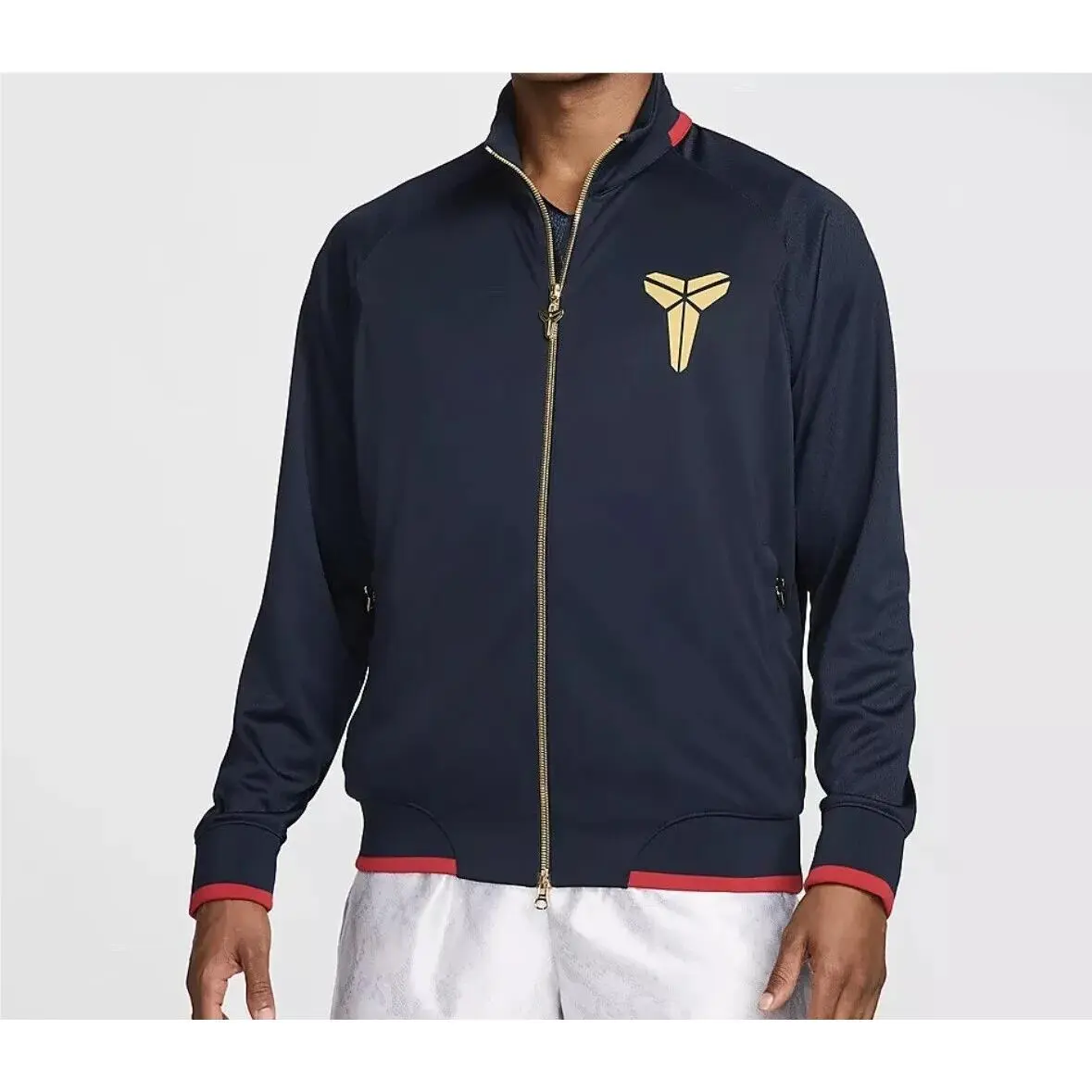 Nike Kobe Bryant Mamba Men`s Dri-fit Jacket Navy Blue Size S M XL FZ0936-475