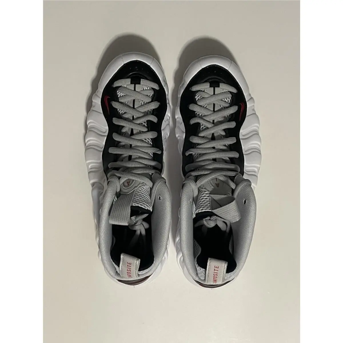 Nike shoes - Nike Air Foamposite Pro - Air Foamposite Pro - 624041-103 - White/White-Black 9