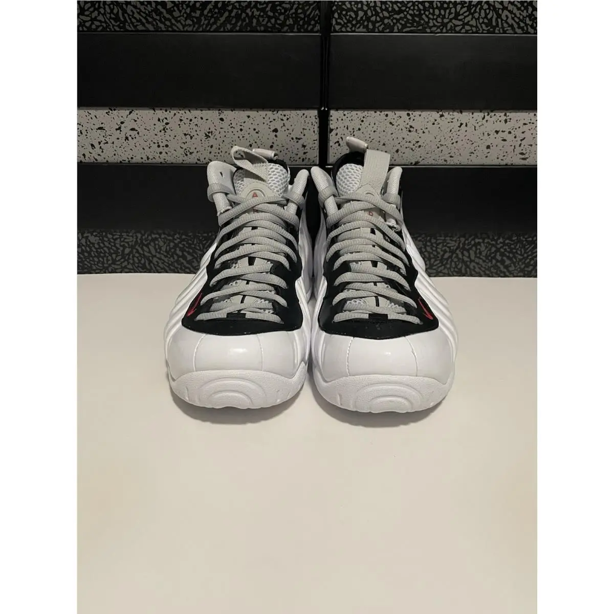 Nike shoes - Nike Air Foamposite Pro - Air Foamposite Pro - 624041-103 - White/White-Black 7